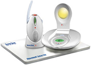 This Tommee Tippee monitor picks up the smallest sound whilst also recording the temperature of the babys room, showing it as a digital display on the receiver.