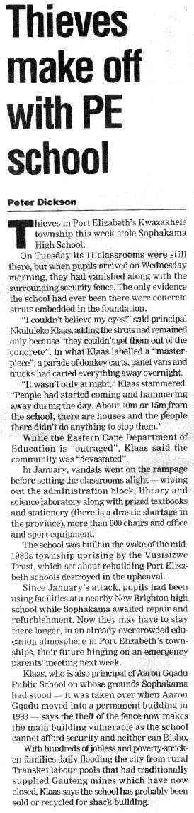 Stolen School