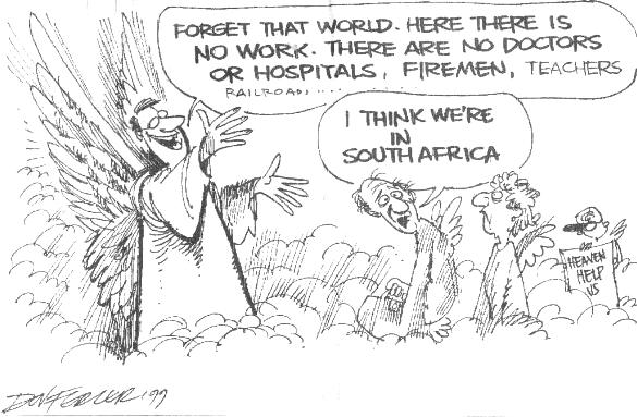 I think we're in South Africa!