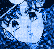 Ami staring at a Tau galaxy.