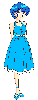 Devil in a blue dress, blue dress, blue dress... no.