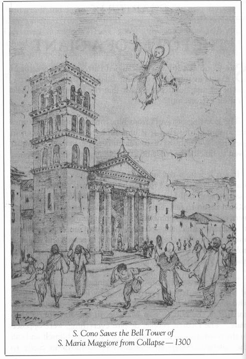 St. Cono Saves The Bell Tower