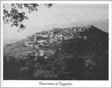Panorama of Teggiano
