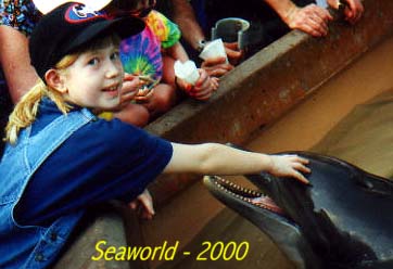 Helena at Seaworld!