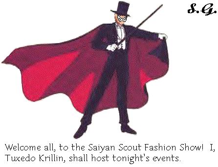Tuxedo Krillin!  He's so dreamy...