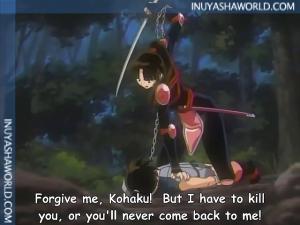 Noooo!! Sango!!!! image from InuYasha World