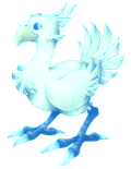 These chocobo like to hide out in ice caves.