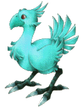 This chocobo can swim and live in cold temperatures.
