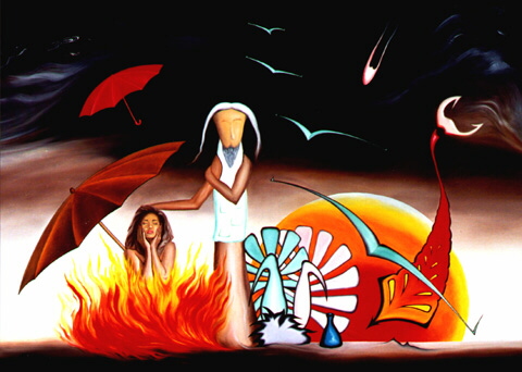 Picture 48 - >>Thais<< - 2000 - 70x50cm - 1 detail