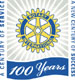 Rotary's Centennial Logo