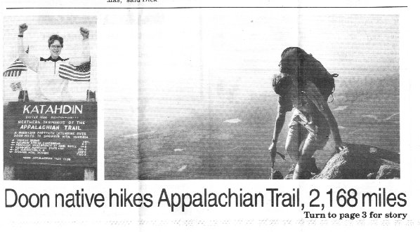 Doon Press Article, Nov. 29, 2001
