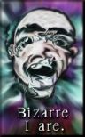 Image Bizarre I are a distored image of a man