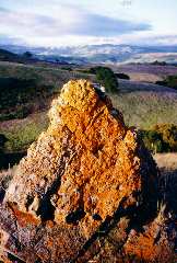 red rock on Stile Ranch Trail