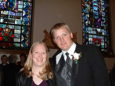 Picture of my husband and I