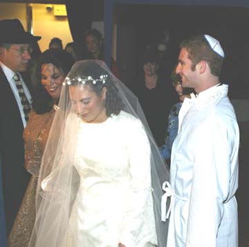Walking around the Groom 7 times