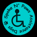 Spoke N' Paws Logo