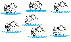 7 Swans-a-Swiming