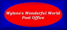 Wylene's Wonderful World Post Office Logo