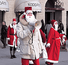 Buy Nothing Day, Aralk 2001, Stockholm