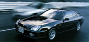 A Honda brochure photograph of a 1997-2001 Honda Prelude Type S (BB6).