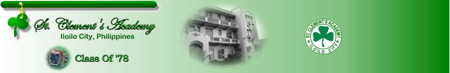 Official Web Site of St. Clement's Academy-Class '78
