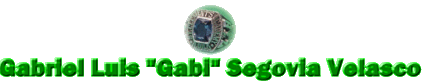SCA Class '78 - Gabriel Velasco - Web Page