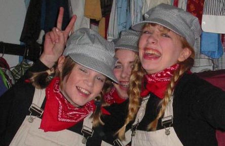 Kristen, Melanie, and Kayla
