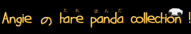Angie's Tare Panda Collection!