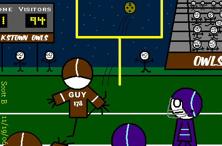 It's Good! Field Goal Yayyyy