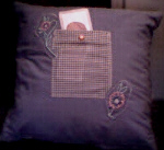 back view of pillow