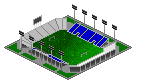 LOCKHART STADIUM by Dave Garcia