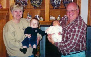 Great Uncle & Aunt  with Red