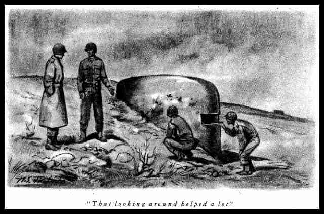 "That looking around helped a lot."