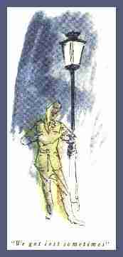 "We got lost sometimes."