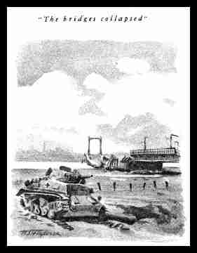 "The bridges collapsed."