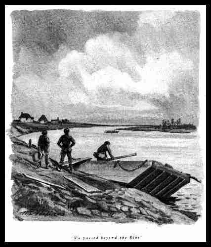 "We passed beyond the Elbe."