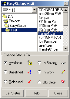 EasyStatus (8.2kb)