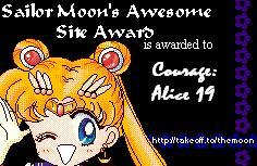SailorMoon's Awesome Site Award