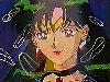 Pluto talks to the inner senshi