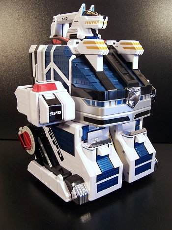 BANDAI POWER RANGERS S.P.D. Dekaranger DX Deka Wing Robo SWAT Megazord