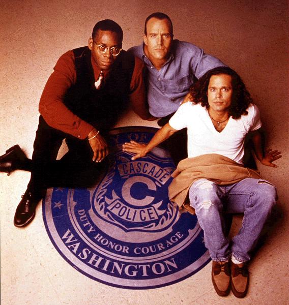 Jim, Simon and Blair on PD logo