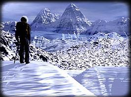 The arrival of the Tuatha De Dannan on their new lands, cold and unfamiliar