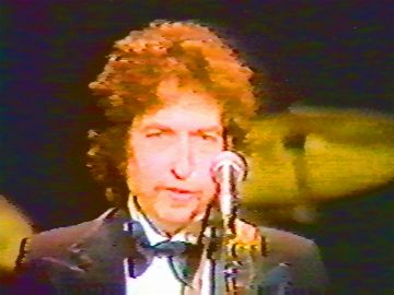 Dylan at the Grammy's 1980