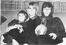 just before the divorce, with Julian
