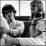 with Mick Jagger