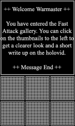 Fast Attack Choice Message