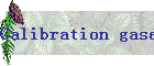 Calibration gases