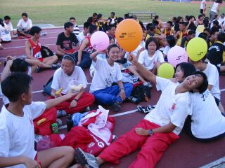 NJC Team for SPH Relay- Before the Prize Giving Ceremony