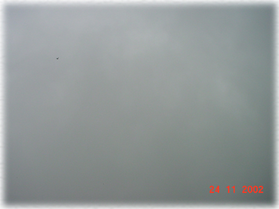 a blurred view from the top