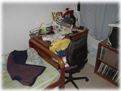 my untidy table~